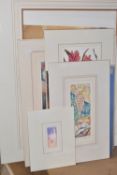 TEN UN-ISSUED SIGNED LIMITED EDITION PRINTS, artists comprise Sally Winter x2, Darren Baker x 2,