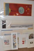 TEN UN-ISSUED SIGNED LIMITED EDITION PRINTS, artists comprise Chris Maunder, Tim Bulmer, Natalie