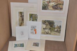 TEN UN-ISSUED SIGNED LIMITED EDITION PRINTS, artists comprise Tim Bulmer x 3, Annette Johnson x 2,