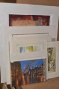 TEN UN-ISSUED SIGNED LIMITED EDITION PRINTS, artists comprise Sally Winter, Ken Burton, Rene