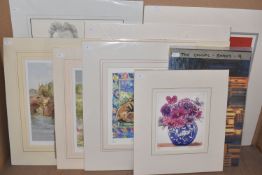 TEN UN-ISSUED SIGNED LIMITED EDITION PRINTS, artists comprise Sally Winter, Darren Baker, Natalie