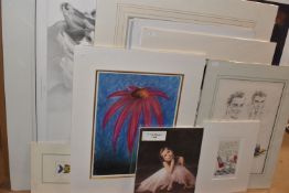 TEN UN-ISSUED SIGNED LIMITED EDITION PRINTS, artists comprise Vladan Ignatovic, William Russell