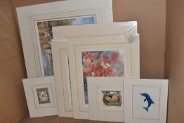 TEN UN-ISSUED SIGNED LIMITED EDITION PRINTS, artists comprise William Russell Flint x 3 (numbered