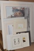 TEN UN-ISSUED SIGNED LIMITED EDITION PRINTS, artists comprise William Russell Flint (numbered not