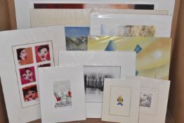 TEN UN-ISSUED SIGNED LIMITED EDITION PRINTS, artists comprise Peter Wileman, Vladan Ignatovic, Robin