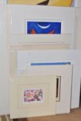 TEN UN-ISSUED SIGNED LIMITED EDITION PRINTS, artists comprise Adam Barsby, William Russell Flint (
