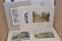 TEN UN-ISSUED SIGNED LIMITED EDITION PRINTS, artists comprise Darren Baker x 2, Simon Taylor, Eugene
