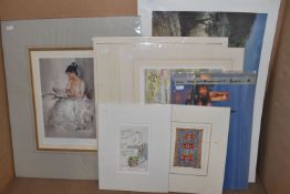 TEN UN-ISSUED SIGNED LIMITED EDITION PRINTS, artists comprise Tim Bulmer, Chris Maunder, Darren