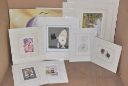 TEN UN-ISSUED SIGNED LIMITED EDITION PRINTS, artists comprise Valerie Christmas, Tim Bulmer x 2,