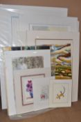 TEN UN-ISSUED SIGNED LIMITED EDITION PRINTS, artists comprise Adam Barsby, Peter Wileman, Jimi