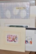 TEN UN-ISSUED SIGNED LIMITED EDITION PRINTS, artists comprise Ruth Baderian, Tim Bulmer, Darren