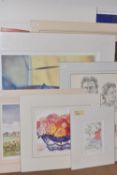 TEN UN-ISSUED SIGNED LIMITED EDITION PRINTS, artists comprise Jimi Hendrix, Vladan Ignatovic,