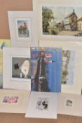 TEN UN-ISSUED SIGNED LIMITED EDITION PRINTS, artists comprise, Eugene Sturgeon x 3, Adam Barsby,
