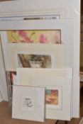 TEN UN-ISSUED SIGNED LIMITED EDITION PRINTS, artists comprise of Tim Bulmer x 2, Sally Winter,