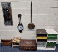 A LARGE SELECTION OF OCCASIONAL FURNITURE, to include four Palasat modular storage boxes, a