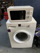 A BOSCH WAB28161GB WASHING MACHINE, width 60cm, depth 55cm, height 85cm, along with a George at home