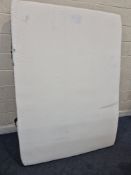 AN EMMA 4FT6 MATTRESS, condition report: would benefit from a clean