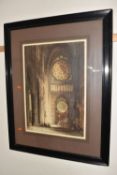 A QUANTITY OF 19TH / 20TH CENTURY PRINTS ETC, to include a James Alphege Brewer etching with colours