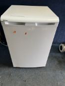 A BEKO ZA90W UNDER COUNTER FREEZER, width 55cm, depth 55cm, height 85cm, and a Panasonic