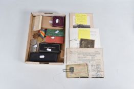 AN INTERESTING FAMILY GROUP OF MEDALS WITH LOCAL INTEREST SPANNING WWI AND WWII, these medals