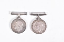 TWO WORLD WAR BRITISH WAR MEDALS, to include 128473 PNE G.H. TOWERS R.E. and 10163 Private S. TAYLOR