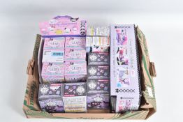 NINETEEN CIRCA 2024/25 BOXED RE-MENT JAPANESE BLIND BOX FIGURES, to include a Kuromi Words