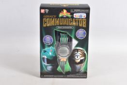 A BOXED 2016 BANDAI SABAN MIGHTY MORPHIN POWER RANGERS LEGACY COMMUNICATOR, Tommy Oliver Edition,