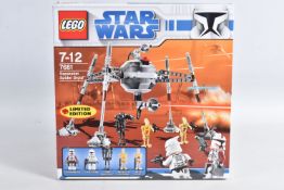 A SEALED BOXED LIMITED EDITION SEPARATIST SPIDER DROID, reference 7681, perforated panels as new,