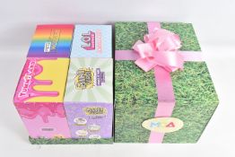 FOUR BOXED MGA ENTERTAINMENT EASTER AND SPRING TOYS, to include an LOL Surprise Pastel party