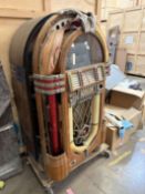 A RUDUOLPH WURLITZER COMPANY MULTI-SELECTOR PHONOGRAPH, serial number 2058073, width 80cm, depth
