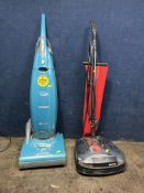 A HOOVER PURE POWER 2100 VACUUM CLEANER (PAT pass and working) and a Hoover floor polisher (doesn'