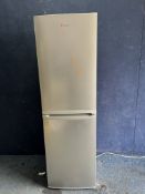 A HOOVER HCF5177A FRIDGE FREEZER, with a width of 55cm, depth 60cm, height of 177cm (PAT pass and