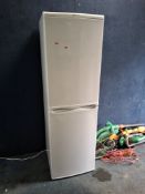 A HOTPOINT RFA52P FRIDGE FREEZER width 55cm, depth 56cm, height 174cm (PAT pass and working at 5 and