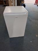 A LOGIK LUR48W23 UNDER COUNTER ICE BOX FRIDGE with a width 48cm, depth 45cm, height 85cm (PAT pass