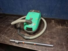 A MIELE S3241 VACUUM CLEANER with pipework but no floor head (PAT pass and working)