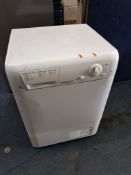 A HOTPOINT TCM580 CONDENSER DRYER, width 60cm, depth 60cm, height 85cm (PAT pass and working)