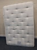 A BENSONS FOR BEDS 4FT6 DIVAN BED AND MATTRESS, condition report: general signs of usage