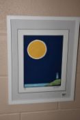 MARIANN JOHANSEN-ELLIS (DENMARK CONTEMPORARY) LOVERS STARING AT THE MOON, a limited edition