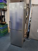 A KENWOOD KNF60X17 FRIDGE FREEZER, width 60cm, depth 62cm, height 187cm (PAT pass and working at 3
