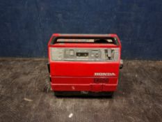 A HONDA EX650 PETROL GENERATOR (engine pulls freely but hasn't been started)