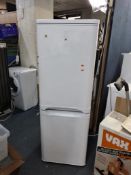 AN INDESIT IBD5515WUK FRIDGE FREEZER width 55cm, depth 55cm, height 157cm (PAT pass and working at 5