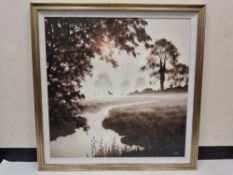 Y JOHN WATERHOUSE (BRITISH 1967) 'A MOMENT IN TIME', a signed artist proof edition print depicting a