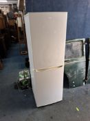 A LOGIK LFC55W18 FRIDGE FREEZER width 55cm, depth 57cm, height 164cm (PAT pass and working at 5