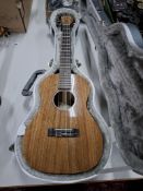 A PONO ABD DELUXE BARITONE UKULELE designed and supervised by Ko'olau Guitar & Ukulele, Hawaii,