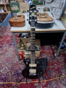 A CIRCA 1979-1981 WESTBURY STANDARD SOLID BODY ELECTRIC GUITAR, Japanese manufacture, generally