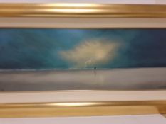 LAWRENCE COULSON (BRITISH 1962) 'THE PERFECT STORM', a signed limited edition print on board,