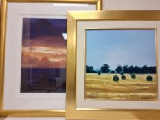 TWO SIGNED LIMITED EDITION PRINTS BY WENDY CORBETT AND REUBEN COLLEY, comprising a print on paper '