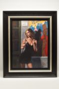 FABIAN PEREZ (ARGENTINA 1967) 'EDEN IN TOULOUSE', a signed limited edition print on board, depicting