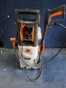 A VON HAUS PRESSURE WASHER with one lance, car brush, and one nozzle (PAT pass and working)