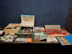 TWO TRAYS AND A DRAWER CONTAINING AUTOMOTIVE TOOLS including a Bedford Imperial socket set, a Clarke